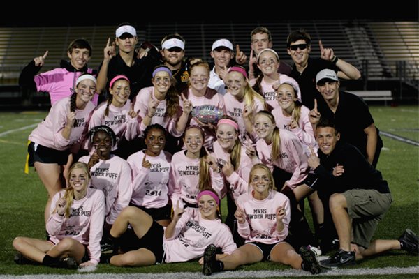 Scouting second annual powderpuff tournament