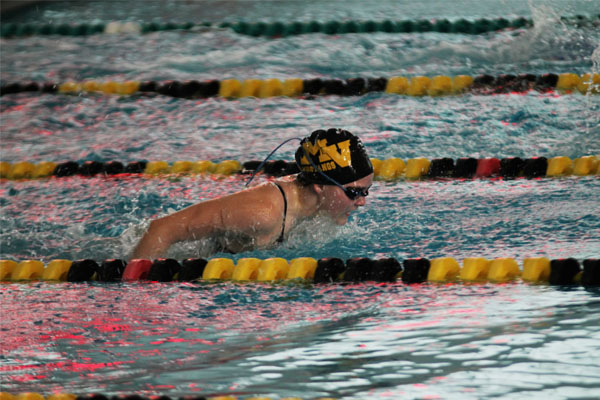 Girls swim excels in relay events as state tournament nears