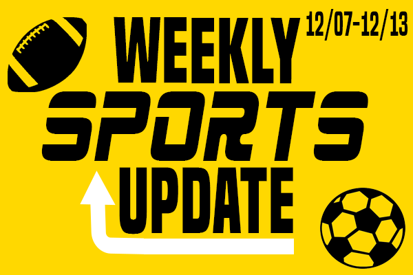 Weekly Sports Update: 12/07-12/13