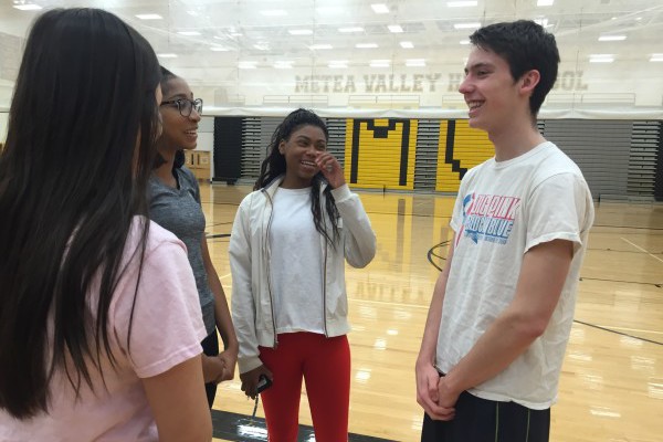 P.E. leaders build relationships with students