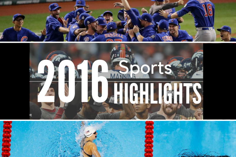 2016s top moments in sports