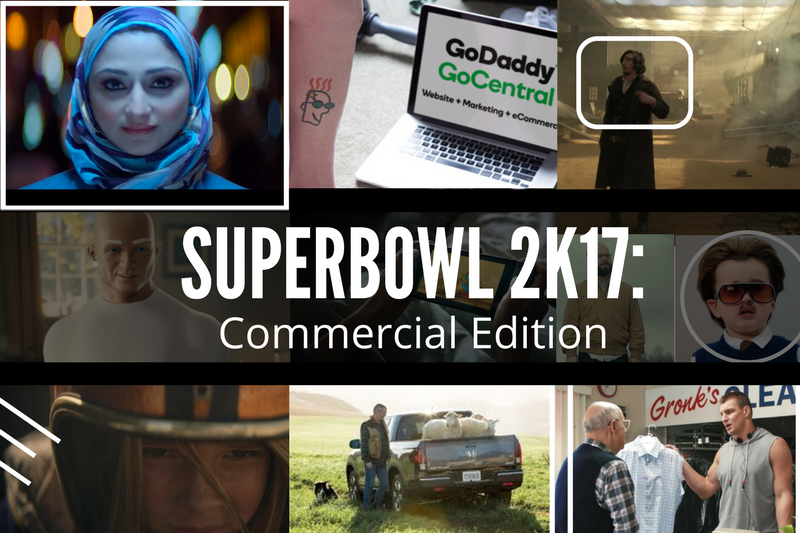 2017 Superbowl Commercial Standouts