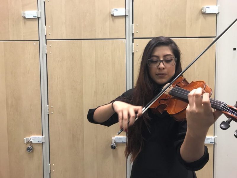 Violinist Carolina Aceves talent shines due to her work ethic