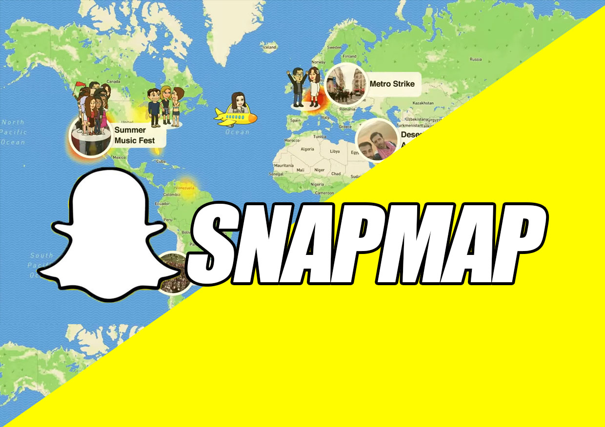 snapchat map