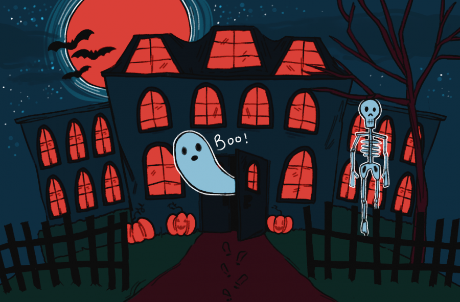 Haunted House Graphic