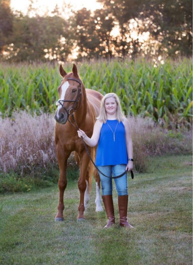 Kate Romanco’s courage is shown through overcoming her adversities in horseback riding