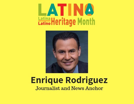 Enrique Rodriquez represents Metea during Latino Heritage Month. 