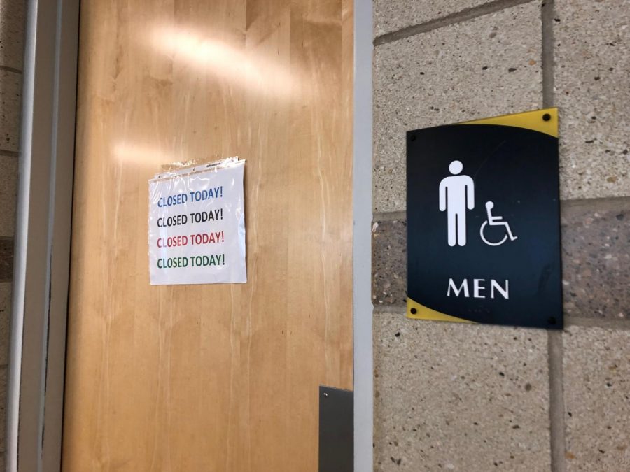 Boys’ bathrooms closed to curb misuse