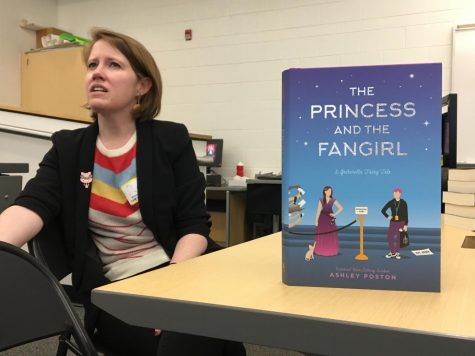 Author Ashley Poston comes to Metea in order to discuss the importance of creative writing