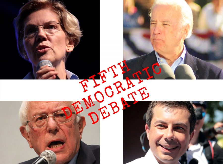 Democrats+clashed+in+their+fifth+debate+before+the+Iowa+Caucus+