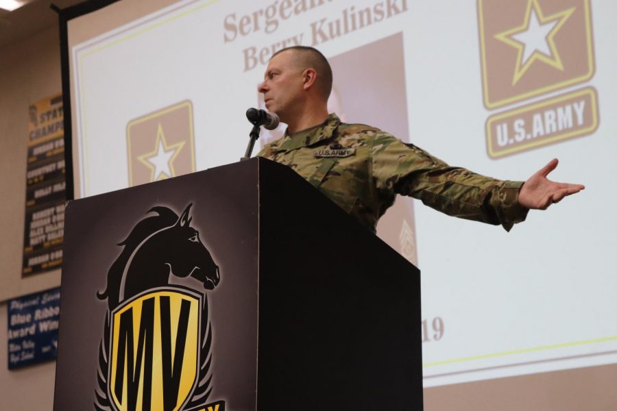 Sgt.+Maj.+Barry+Kulinski+discusses+how+serving+has+changed+his+life.