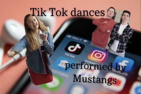 Students perform their favorite Tik Tok dance between classes