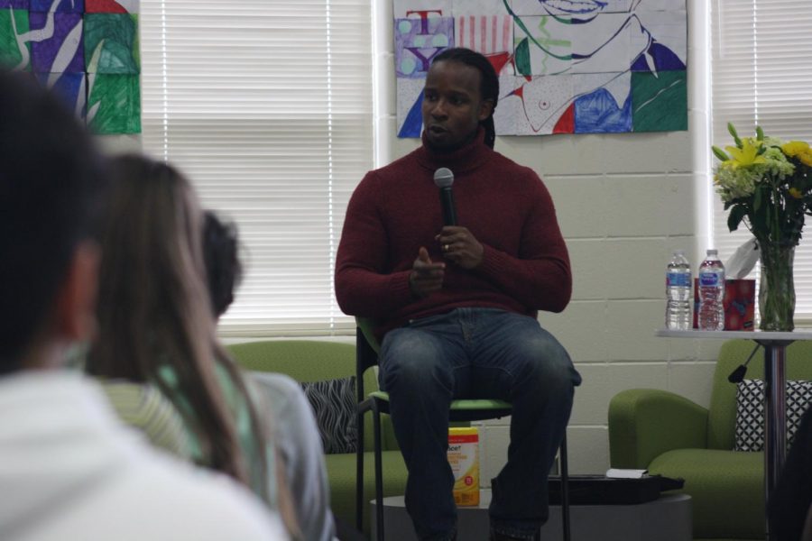 Dr. Kendi spoke to 204 students about his new book with Jason Reynolds.