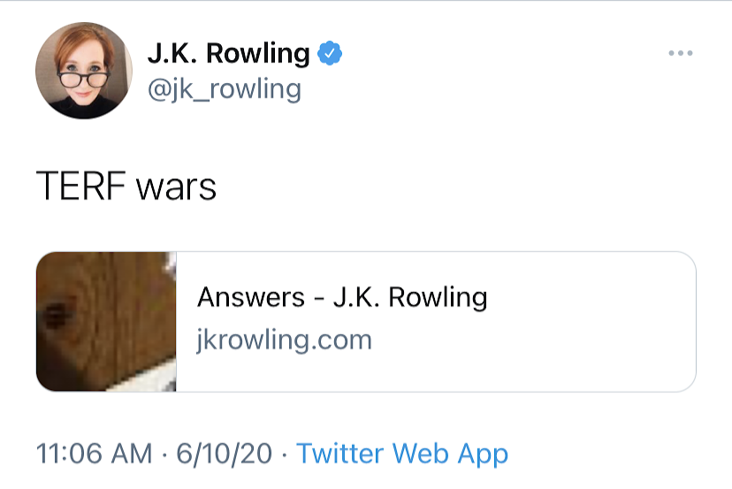 Metea Media Opinion J K Rowling Refuses To Listen To The