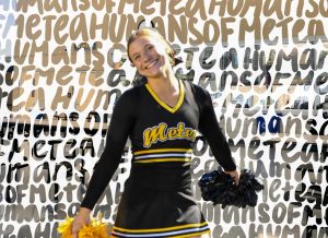 Anabel Orchard is a cheerleader and is involved in many other clubs here at Metea.