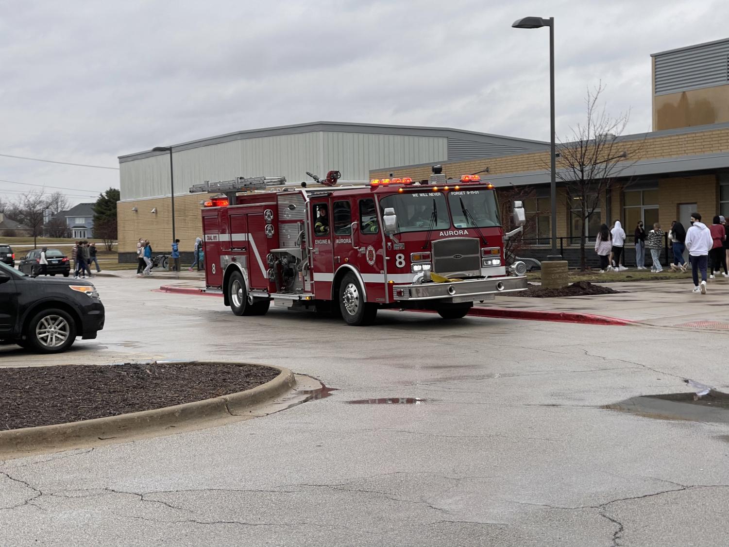 A smoking toaster set off fire alarm during third period METEA MEDIA