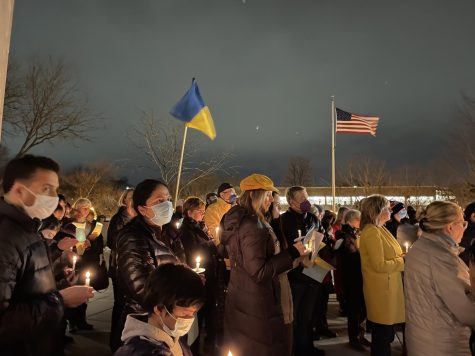 On march 7th a vigil for the people of Ukraine  