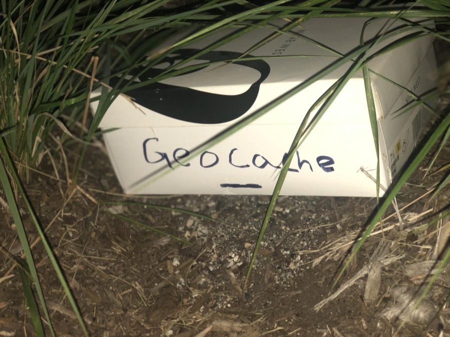 Geocaches can be found anywhere, sometimes right under your nose.