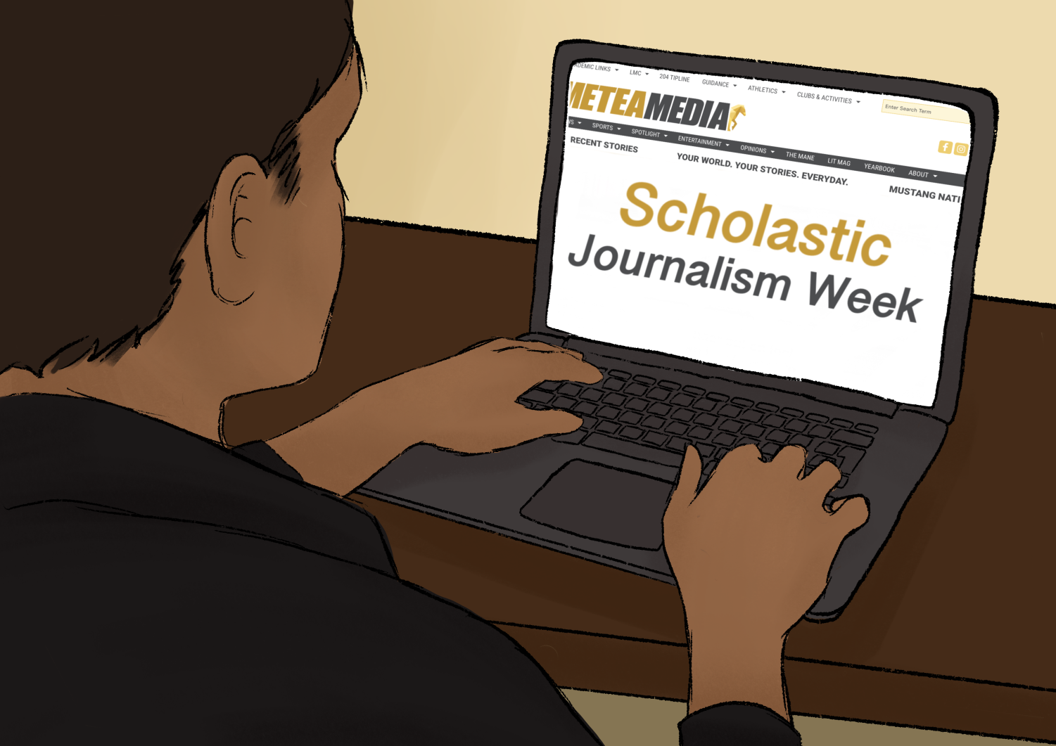 METEA MEDIA Editorial Student Journalists ‘Lead’ the week