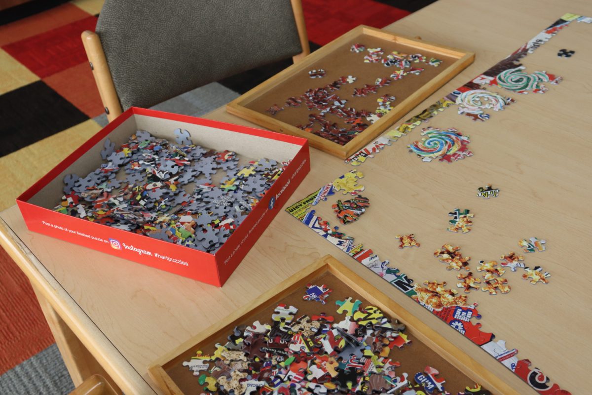 By including activities such as puzzles, the LMC has brought over more people with a wider variety of ways to spend time there.