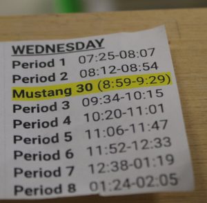 Mustang 30 still does not have a start date