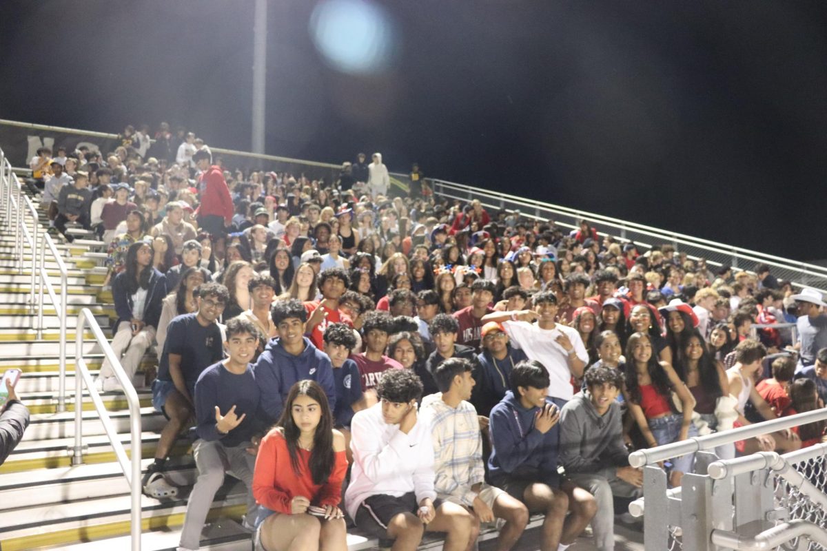 Mustangs show up and go all out for last Friday's home game.
