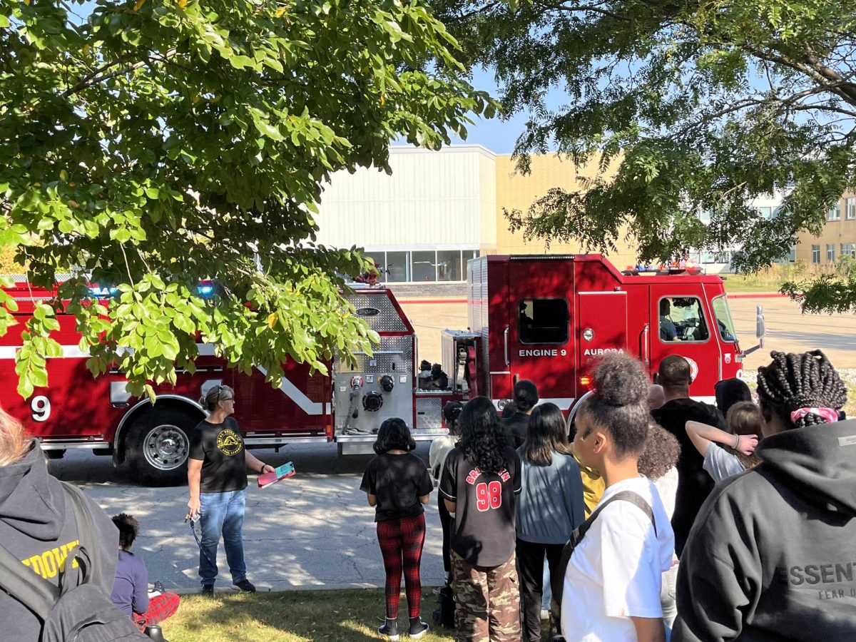 Local fire authorities responded to a fire alarm at Metea. 