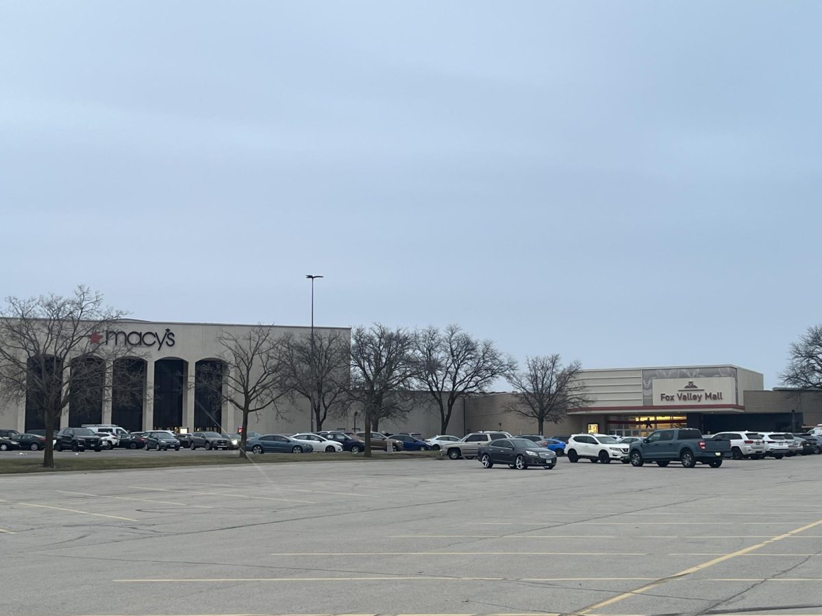 The Fox Valley mall is where many teenagers gather to hangout. 
