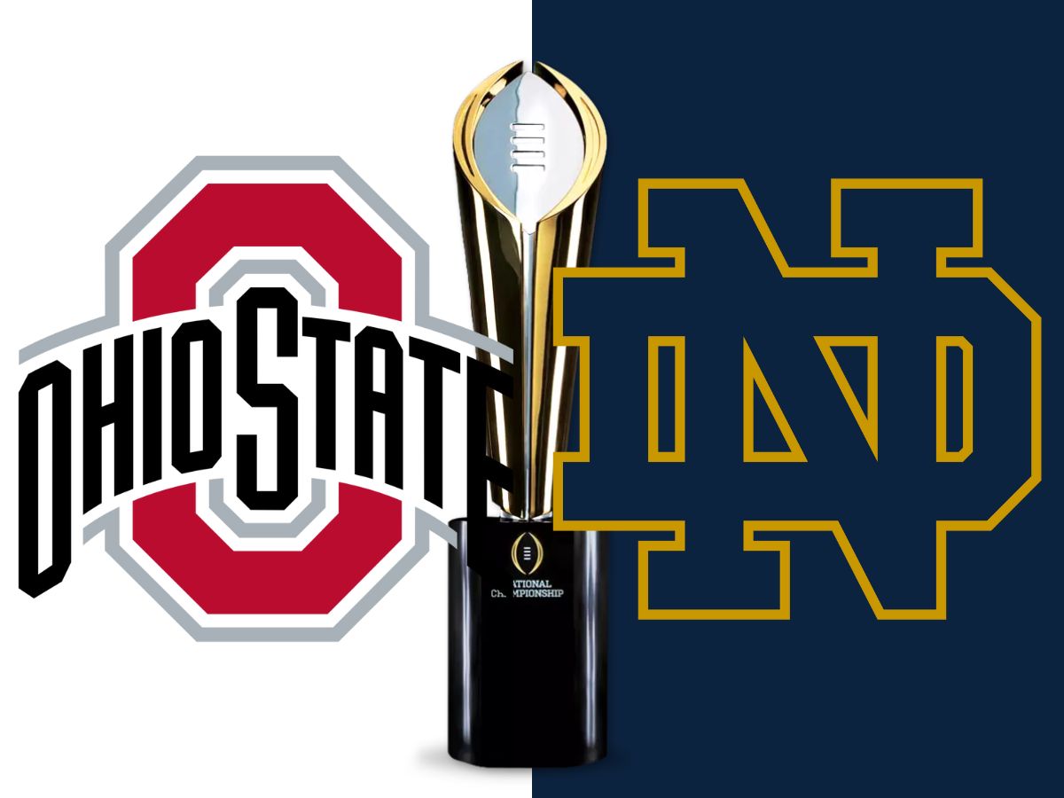 Ohio State defeats Notre Dame to win the National Championship.