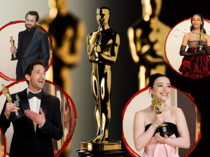 The Oscars award show was held for the 97th year, hosting actors and displaying performances and history live. 
