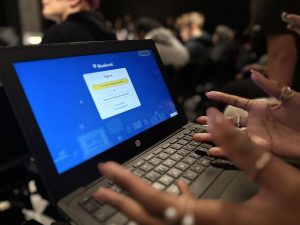 Students are stressed over the shift from paper to digital exams.