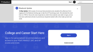 The College Board released a statement on the AP psychology test.