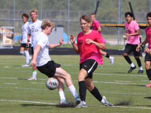 Boys soccer scrimmage raises morale for upcoming season