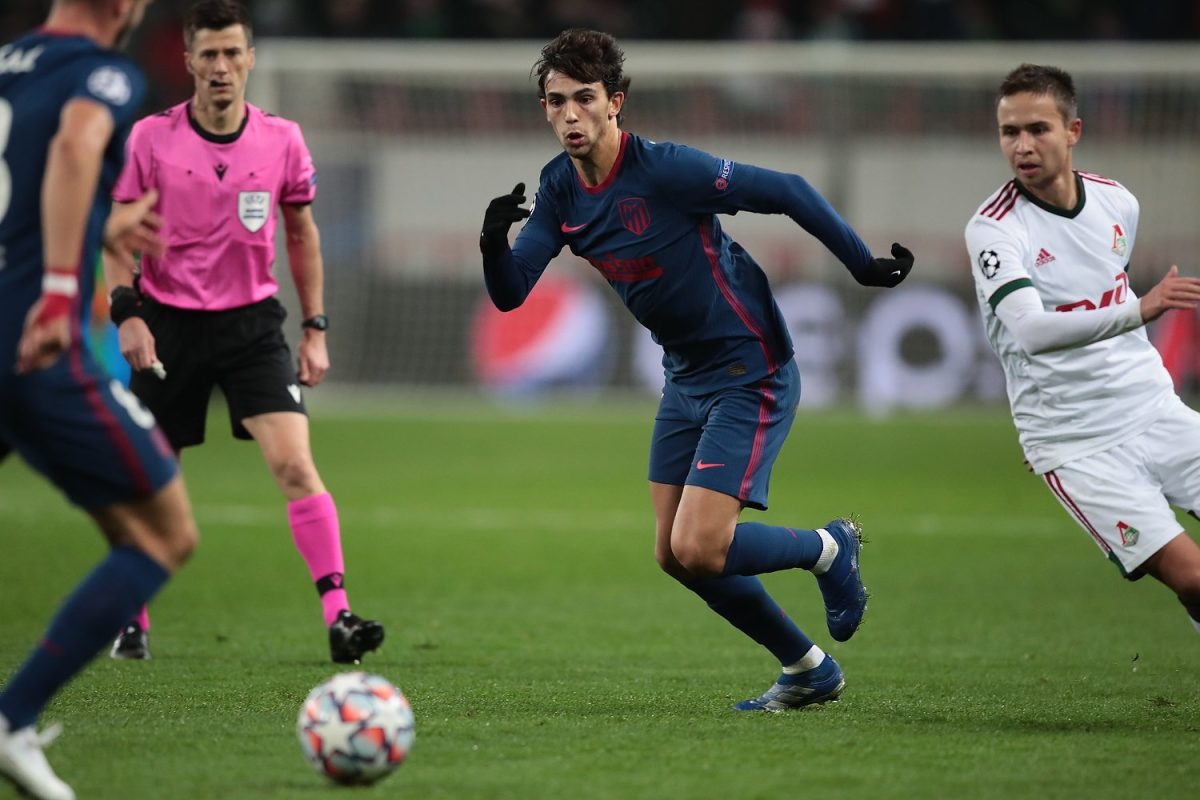 FC Lokomotiv of Moscow vs Atletico Madrid, UEFA Champions League Matchday 4.