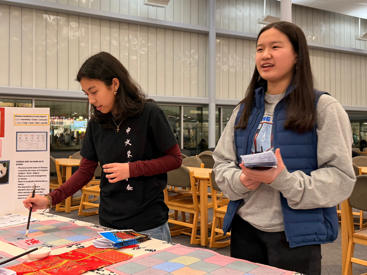 Chinese language takers introduce future mustangs to the Chinese courses