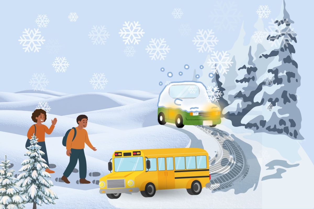 District 204 is implementing late arrival or early dismissal during inclement weather to allow road conditions to improve throughout the day. 
