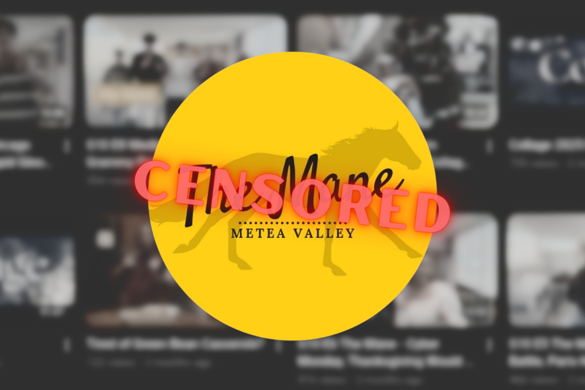 A segment for The Mane, Metea's broadcast team, was censored by administration due to sensitive political events.