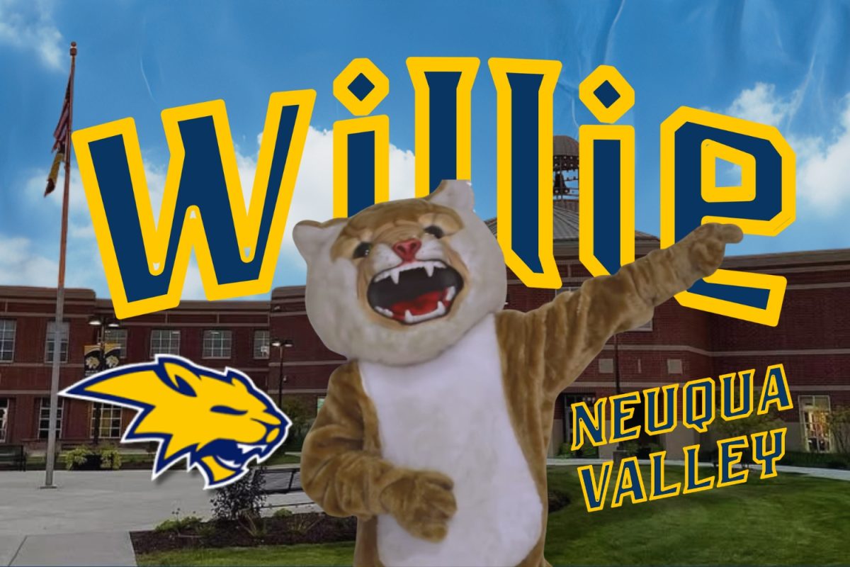 Neuqua's mascot, Willie the Wildcat, represents the school's pillars of access, advocacy, and academics, aiming for student growth and success.