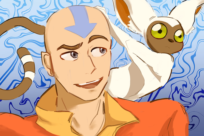 Our remaining Airbender with a new look and  same old friends. 